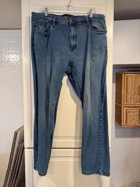 Urban Star Men's Blue Denim Jeans - Classic Straight Fit size 40x30 3:22